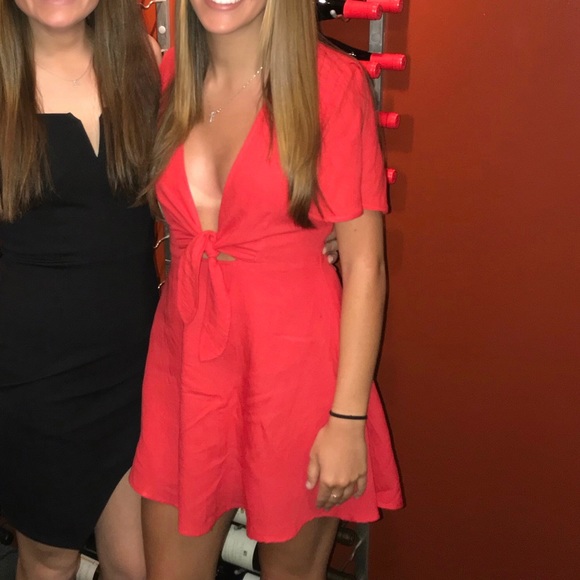 Lulus Dresses & Skirts - Lulus romper bright red